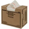 Chicopee 8290 Chix 13'' x 24'' White / Red Heavy-Duty Microban Foodservice Towel - 72/Case, 72PK 2488290